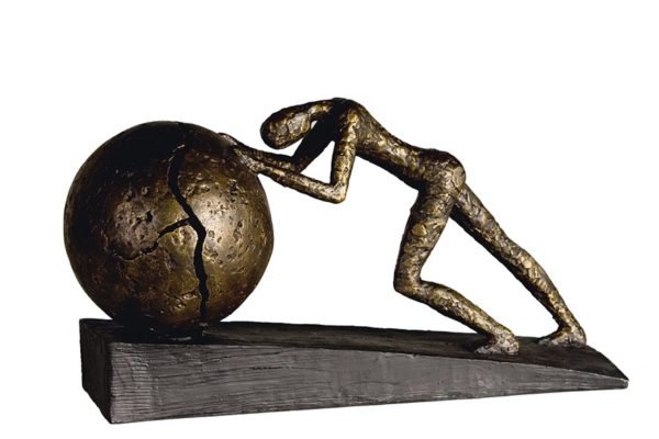 Sculptuur Zware Bal