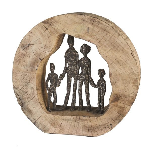 Sculptuur "Familie"