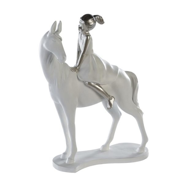Sculptuur "Meisje Op Paard"